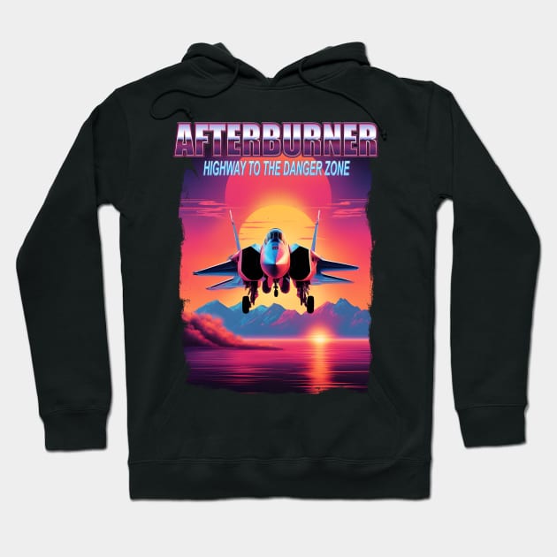 F-14 Afterburner Hoodie by SimonBreeze